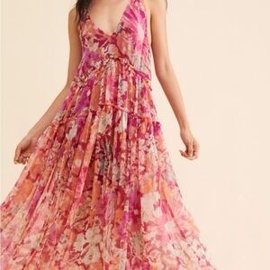 Free People Julianna Maxi Dress Small—lightweight and flowy